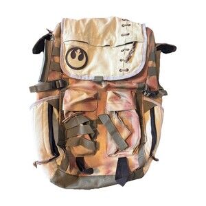 Star Wars Endor Commando Canvas Backpack Tactical Return Of The Jedi Distressed